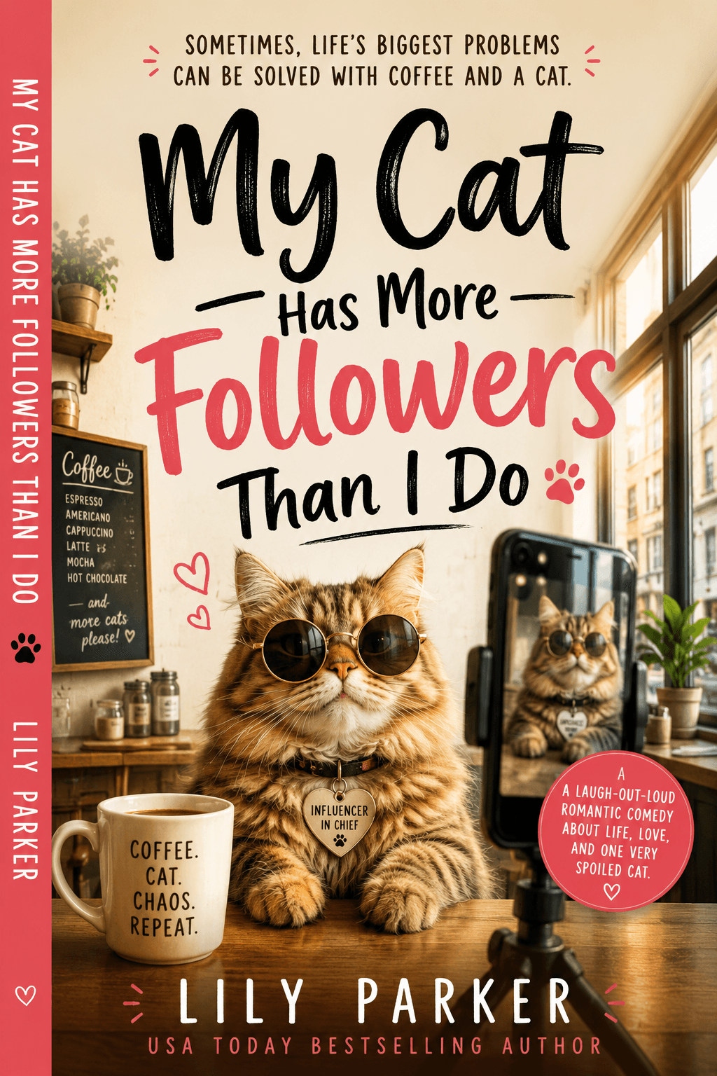 "My Cat Has More Followers" by Lily Parker